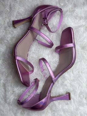 BP. Nordstrom - Women’s Purple/Pink Ankle Strap Heels